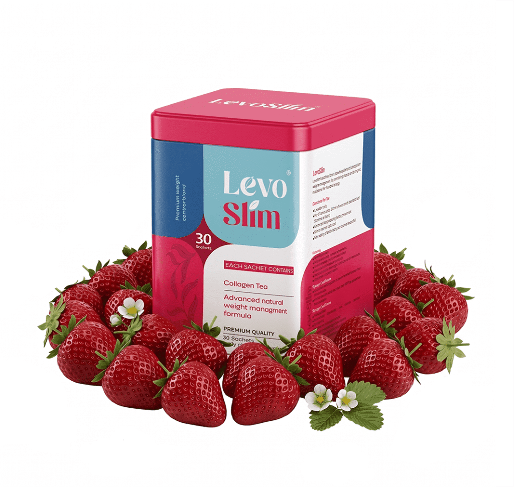 LevoSlim strawberry flavor fat burning supplement for fast weight loss